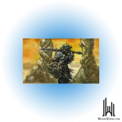 RKF PLAYMAT MTG DAKKON BLACKBLADE